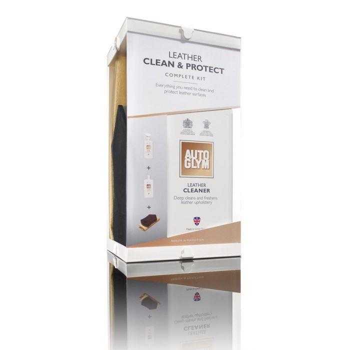 Autoglym Leather Clean & Protect Complete LCPKIT Car Detailing 500ml Kit