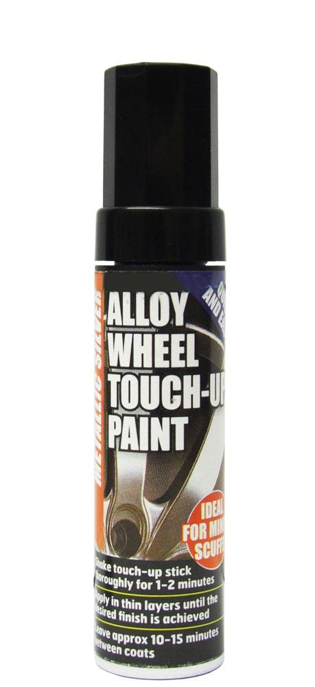 Alloy Wheel Paint Touch-Up Stick-Metallic Silver-12ml